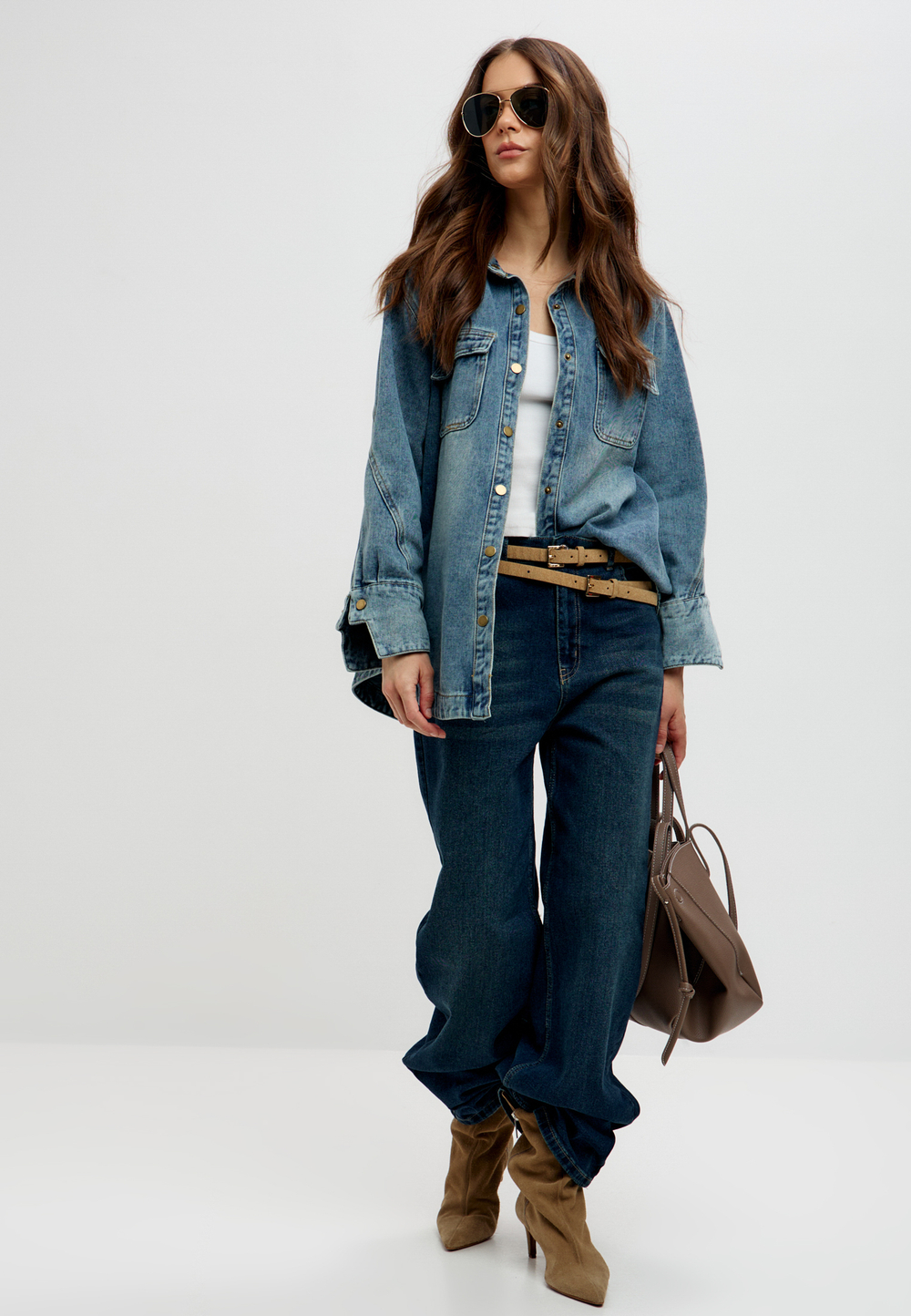 Джинсовая рубашка