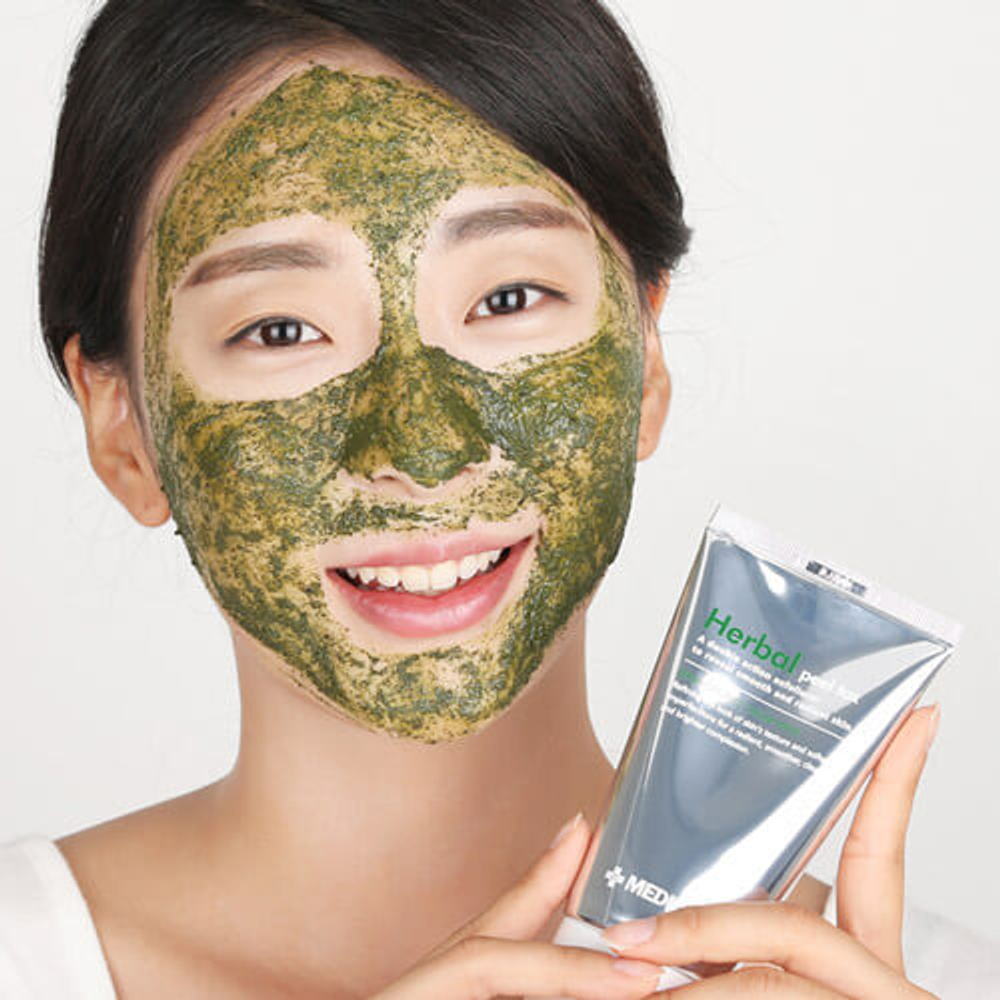 Очищающая пилинг-маска с эффектом детокса Medi-Peel Herbal Peel Tox Wash Off Type Cream Mask 120 мл
