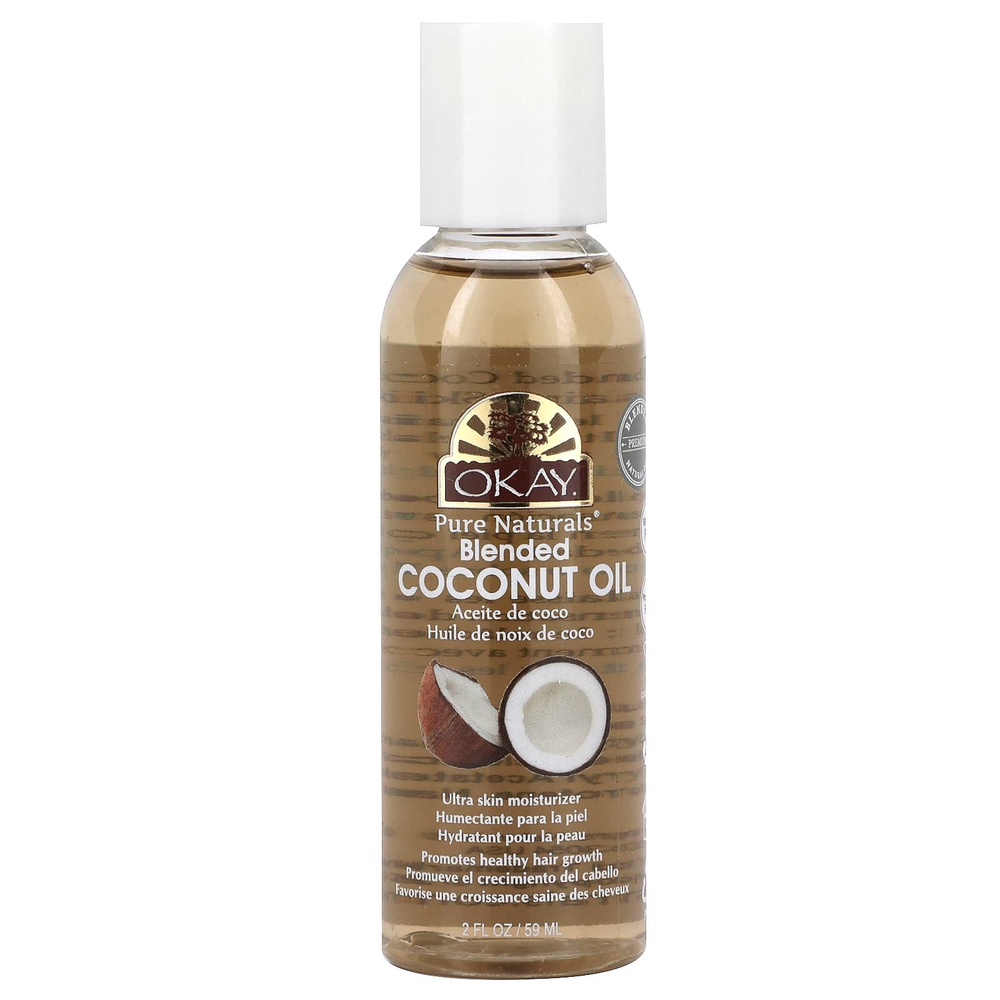 Okay Pure Naturals, Смешанное кокосовое масло, 59 мл (2 жидк. унц.)