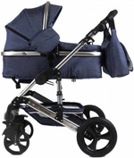 Коляска-трансформер с сумкой 2 в 1 Luxmom 555