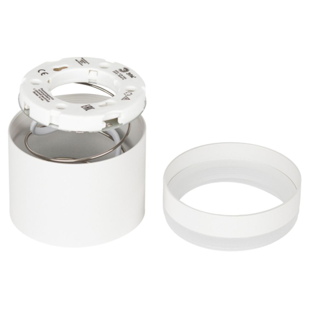 Светильник накладной ЭРА OL9 GX53 WH/WH под лампу GX53 белый