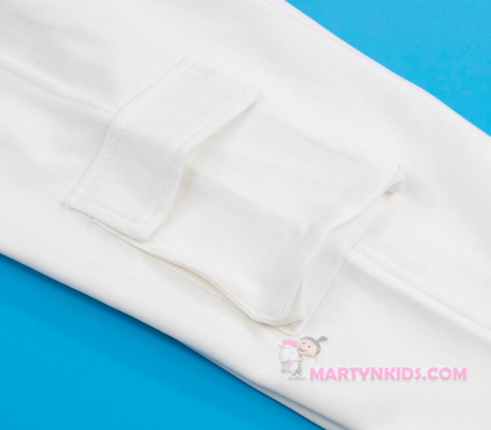 костюм бриджи карго + топик  белый  5000