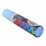 Маркер меловой "POP-ART" ГОЛУБОЙ, 15 мм, сухостираемый, для гладких поверхностей, BRAUBERG, 151543