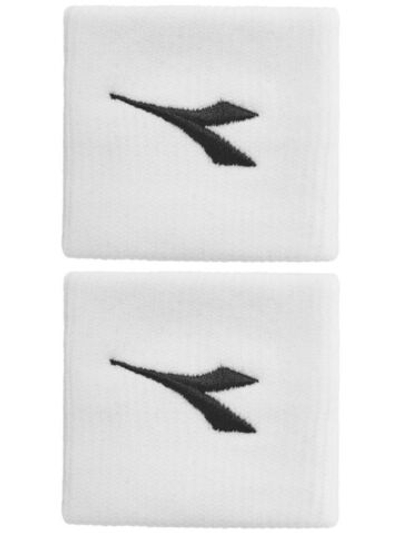 Напульсник теннисный Diadora Wristbands - white/black