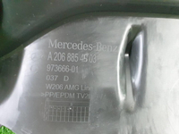 Юбка заднего бампера Mercedes C w206 (2021-н.в.) AMG