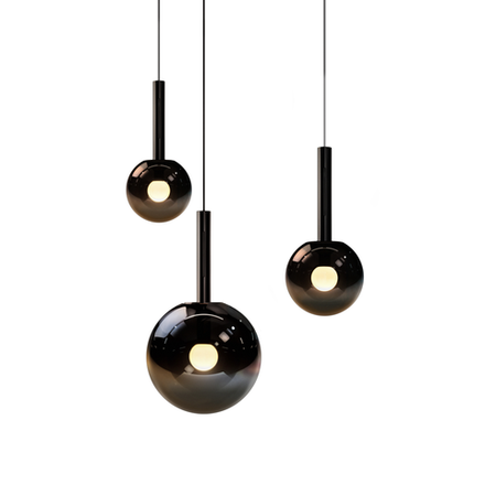 Pendant design lamp Luna basso by Occhio