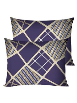 Постельное белье Simple House "Эстер" евро   наволочки 50х70 2шт Простынь на резинке 180х200 см  Пододеяльник 200х215 см