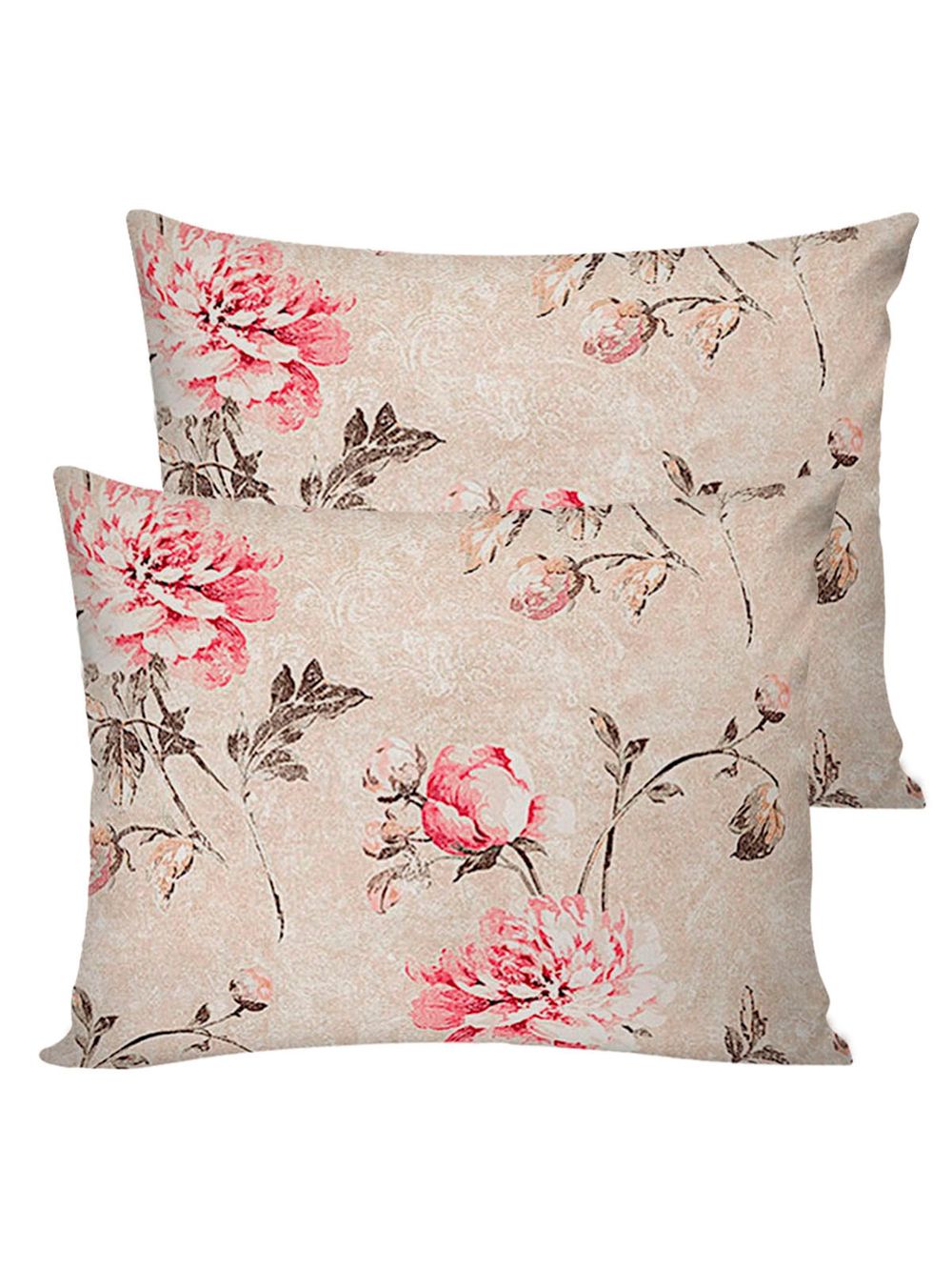 Постельное белье перкаль Сказка "Пионы винтаж" 2-спальное Наволочка 50х70 см 2 шт Простынь на резинке 160x200 см Пододеяльник 175x215 см