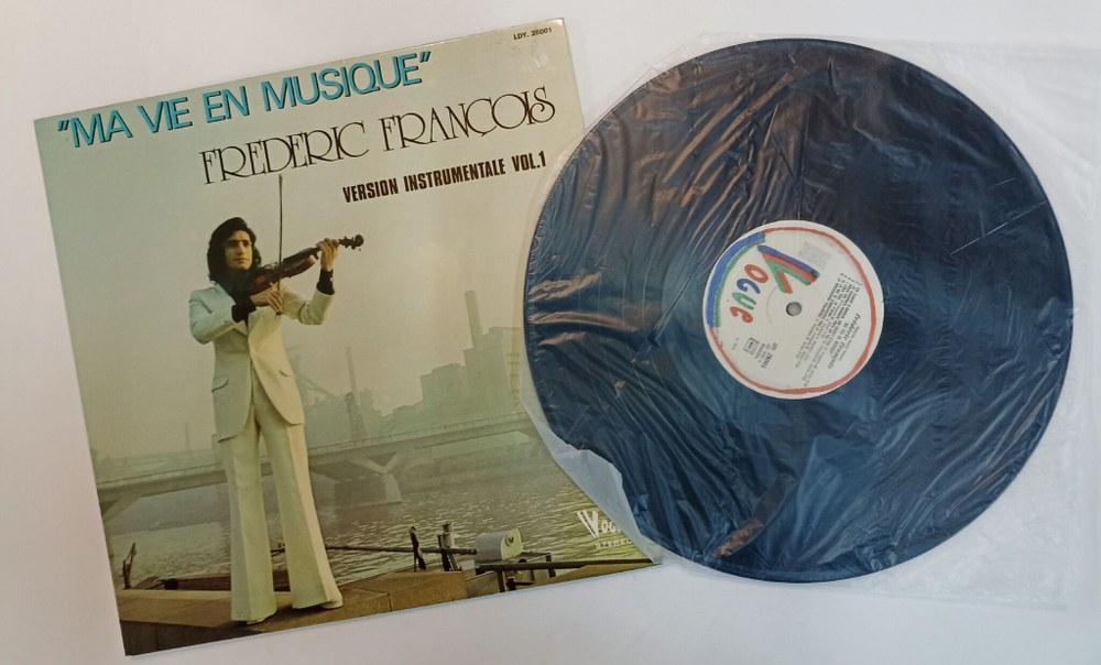 Винтажная виниловая пластинка LP Frederic Francois* Ma Vie En Musique Version Instrumentale Vol. 1 (France 1973)