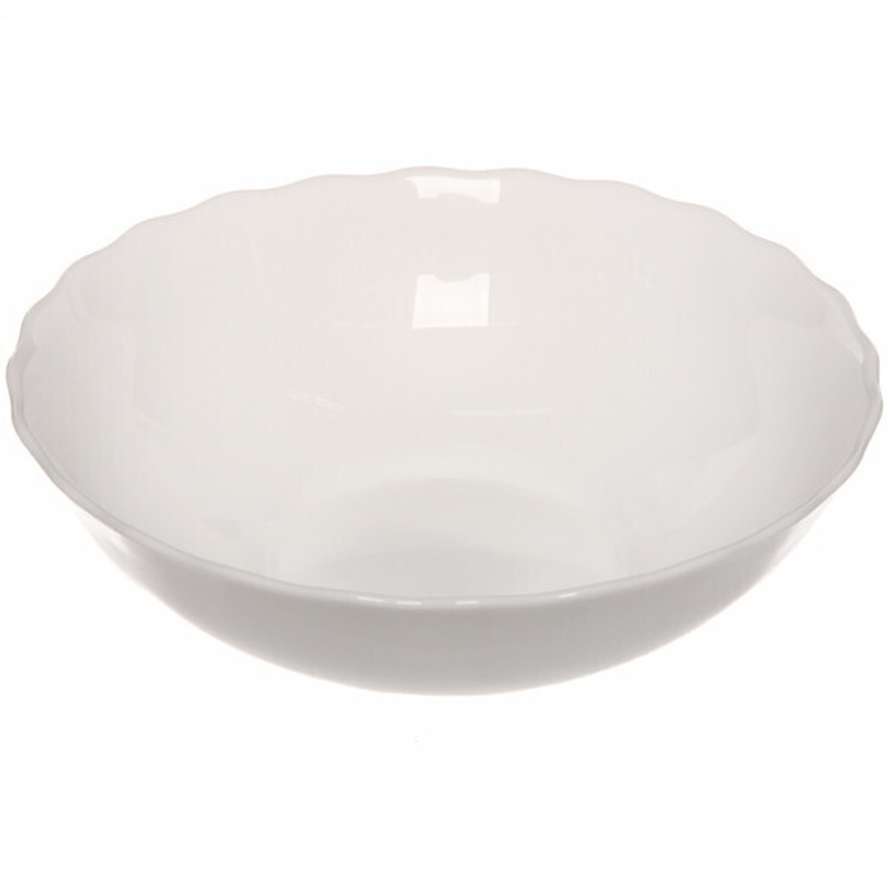 Салатник «White magic» 1000мл стеклокерамика 17,5*5,6см Ромашка