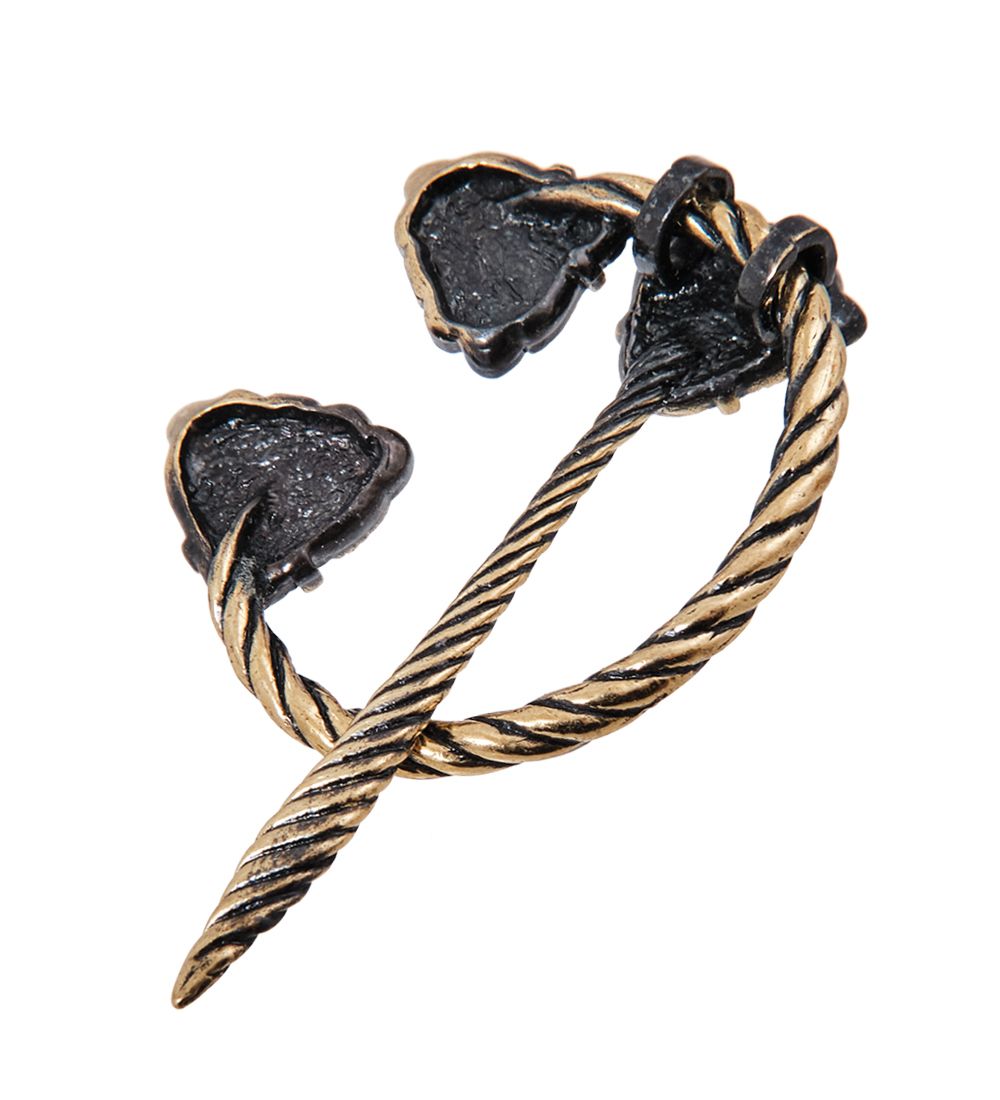 AM- 721 Заколка «Лев» (латунь)