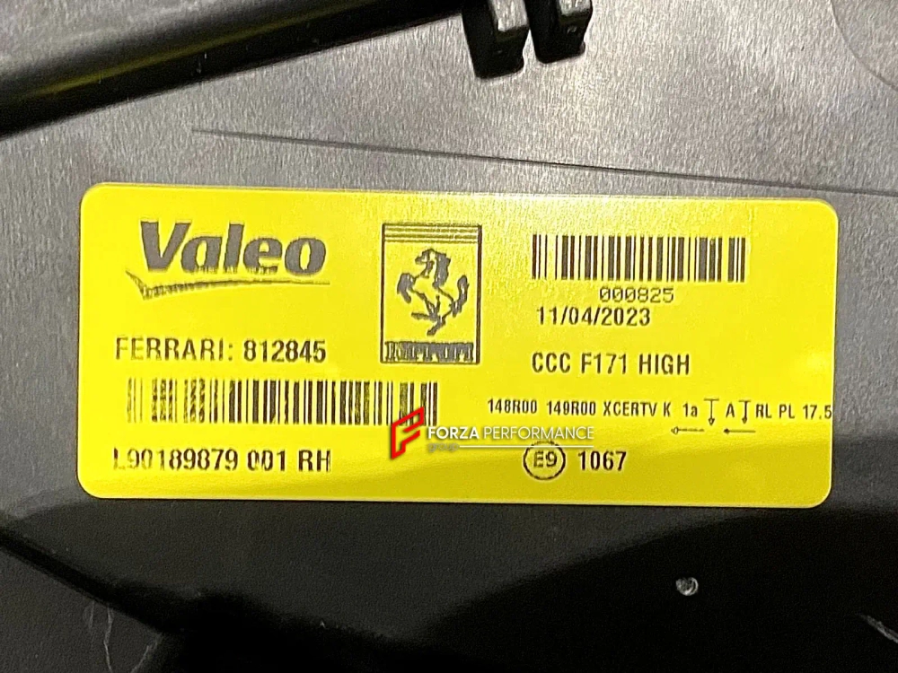 Оригинальные фары Ferrari для 296 GTS GTB Феррари