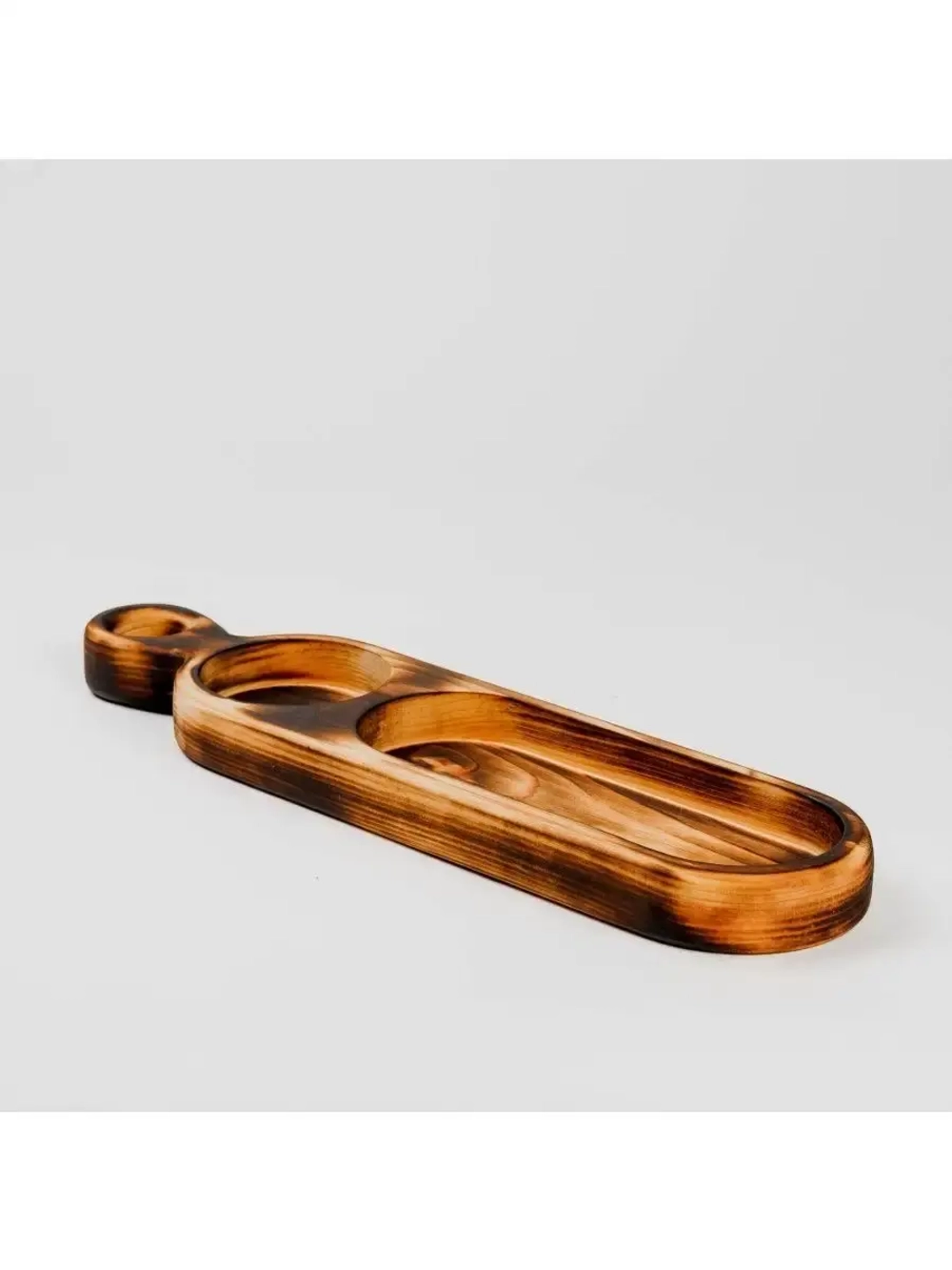 Деревянная менажница для подачи из кедра