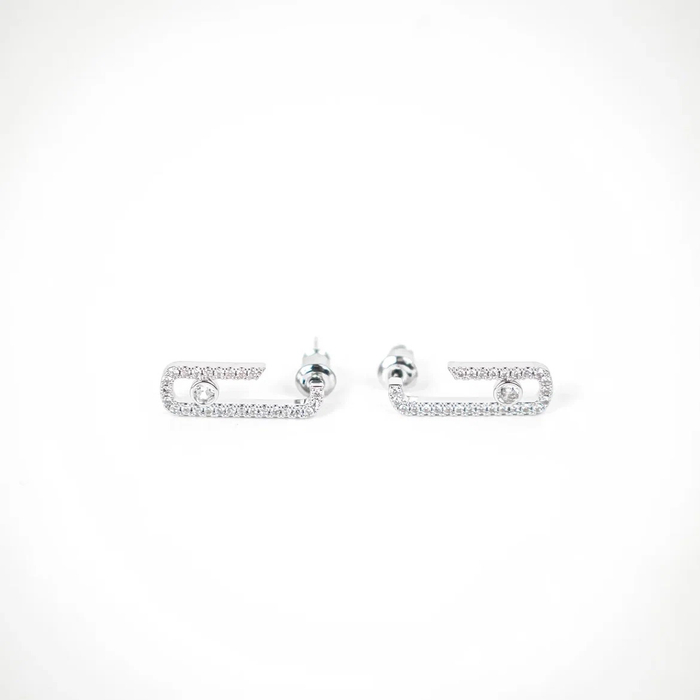 Серьги Serene silver