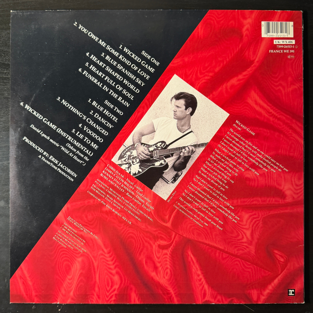 Chris Isaak - Wicked Game (Германия 1991г.)