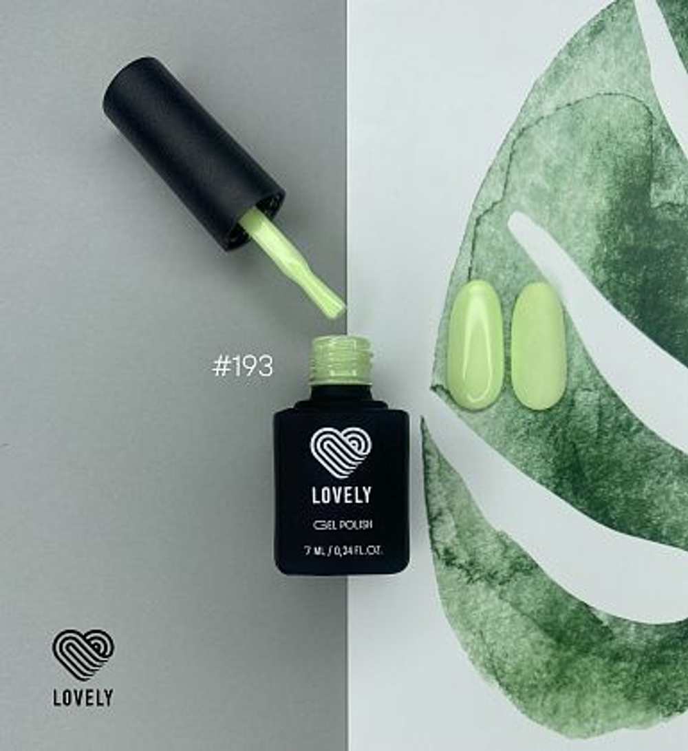 Гель-лак Lovely №193, 7 ml
