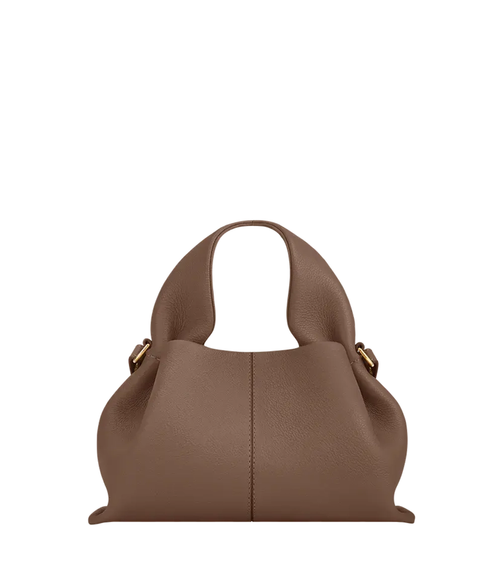 POLENE СУМКА NUMERO NEUF MINI, КОРИЧНЕВАТЫЙ