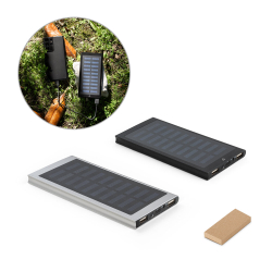 CLERK. Портативный аккумулятор из 100% переработанного алюминия 8'000 mAh