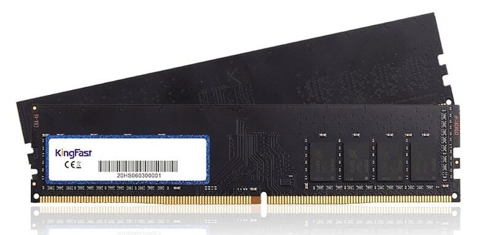 Память KingFast DDR4 DIMM 16Гб, 2666МГц, CL17, Retail, 1.2В (KF2666DDCD4-16GB)