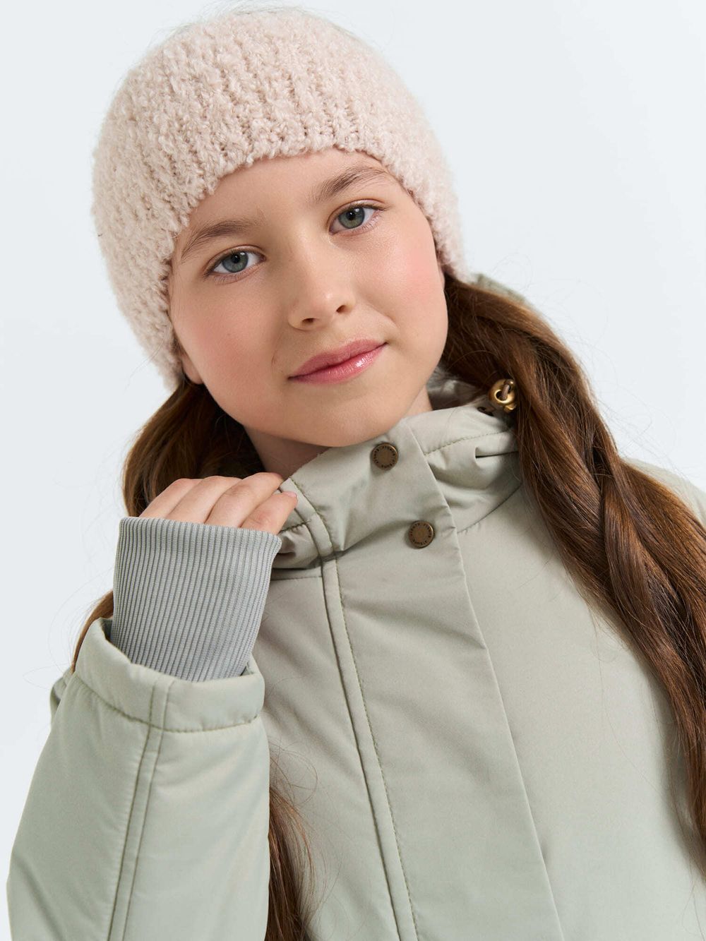 Пальто демисезонное "Шалфей" 7+