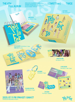 Альбом TWICE - 4th regular album THIS IS FOR (CONFETTI ver.)