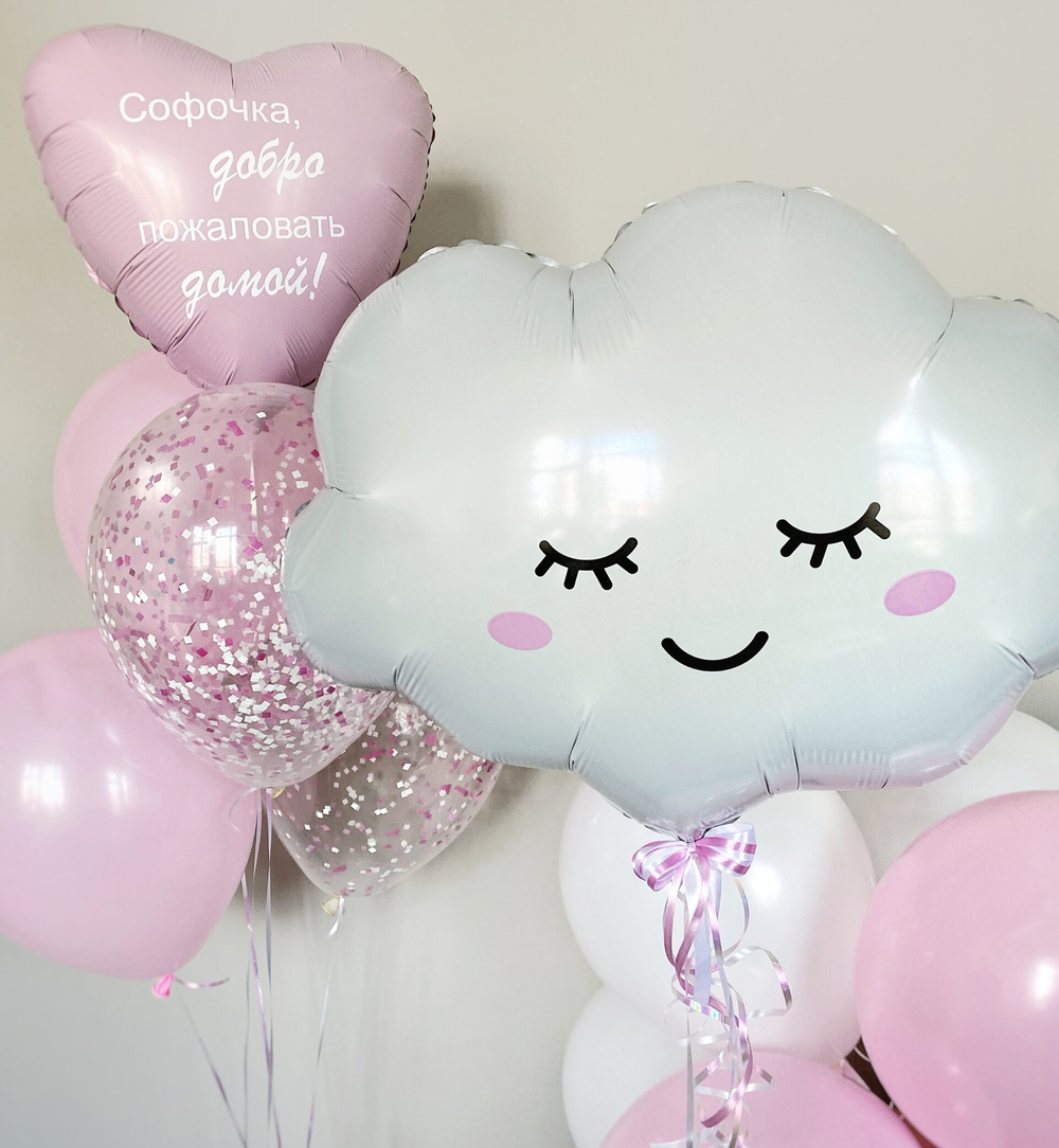 Фольгированный шар-фигура «Облачко» , 69 см