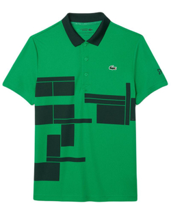 Теннисное поло Lacoste Tennis x Novak Djokovic Fan Version - Green