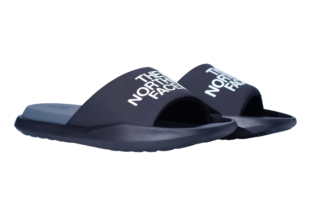 THE NORTH FACE outdoor leisure beach non-slip one-word slippers men's black