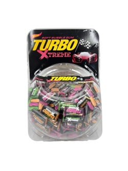 Жевательная резинка Turbo Xtreme ,блок 300 шт.