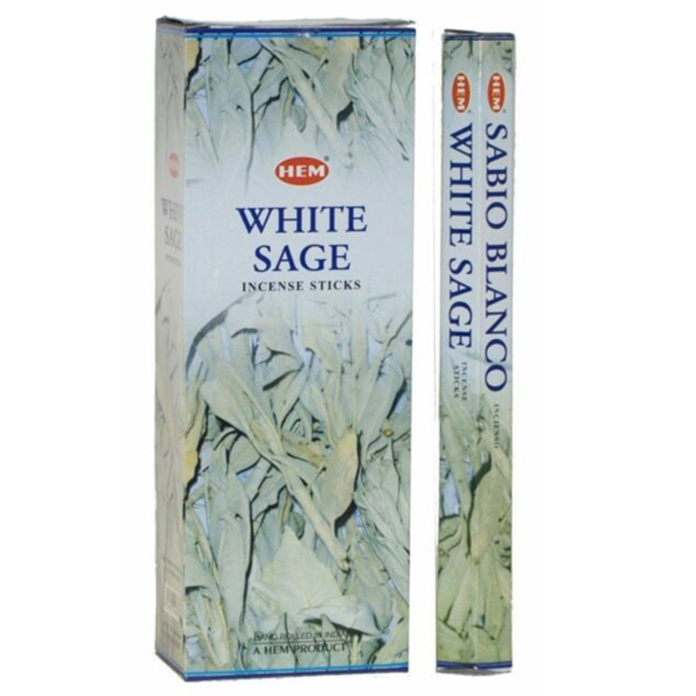 ароматические палочки Белый Шалфей ХЕМ (White Sage HEM)