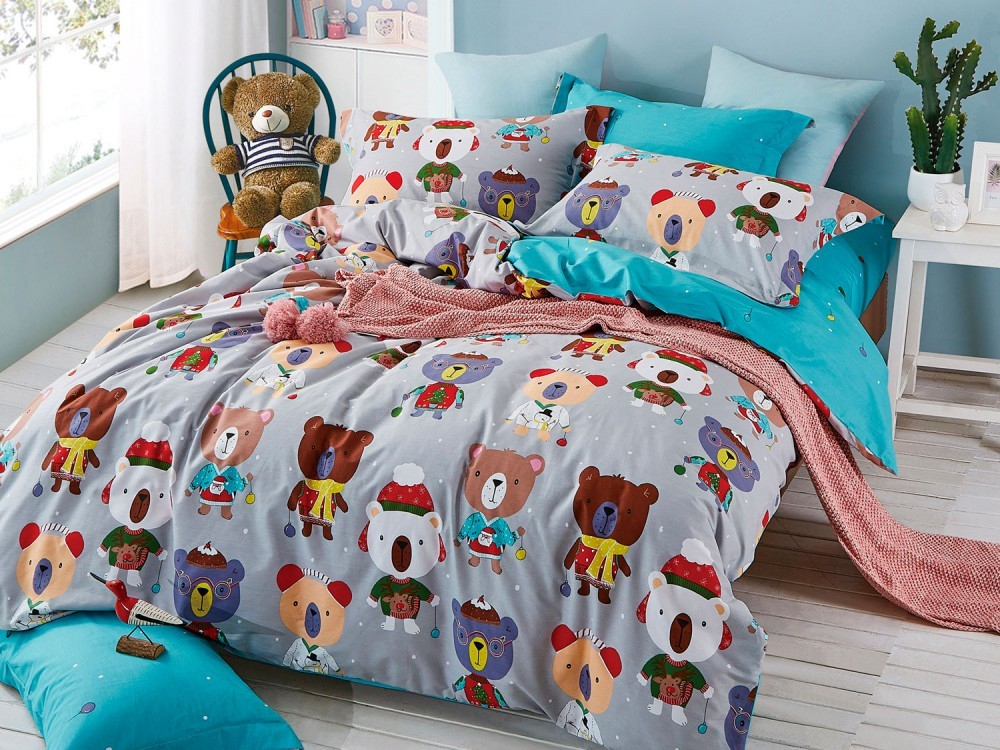 Детское постельное белье 1.5 спальное Asabella 1292-4S