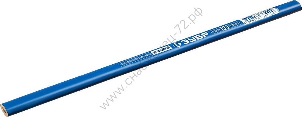 ЗУБР П-СК HB, 250 мм, Удлиненный строительный карандаш плотника, ПРОФЕССИОНАЛ (06307)