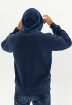 Худи Bowery NYC "Black Tiger" однотонное Blue Print