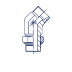 Штуцер FRA45 DL12 UNF 3/4 (корпус)