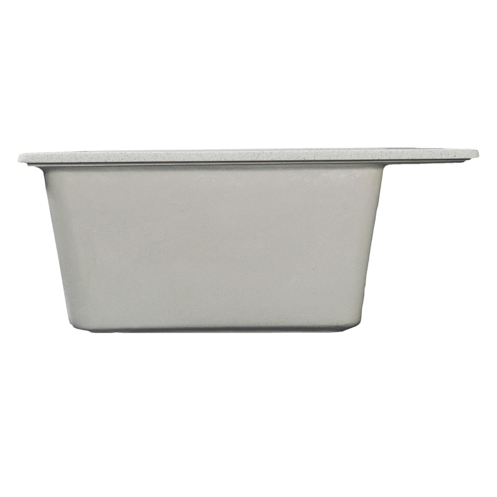 Мойка ML-GMS121 СТАНДАРТ прямоугольная, серый (310), 555*495*190мм