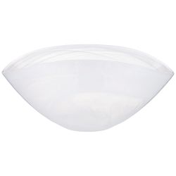 БЛЮДО "MURANO" WHITE, 28СМ