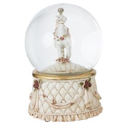 GAEM Фигурка декоративная в стекл шаре "Карусель" (ключ, муз,движ), D 10 см, L10 W10 H14 см