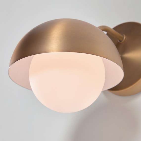 Бра Lonela из металла с латунной отделкой