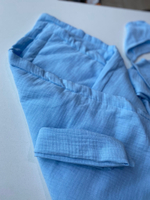 Муслиновый комплект на выписку лето "With Love" 4 пр. (Одеяло, пояс, комбинезон, шапочка) (Цвет: Серый)