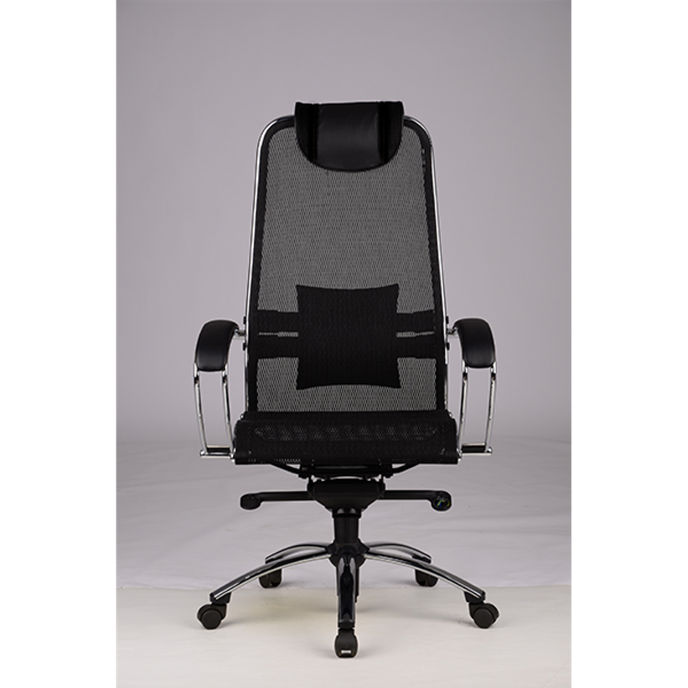 Эргономичное офисное кресло "SAMURAI S1" (черная сетка), Метта, г.Уфа