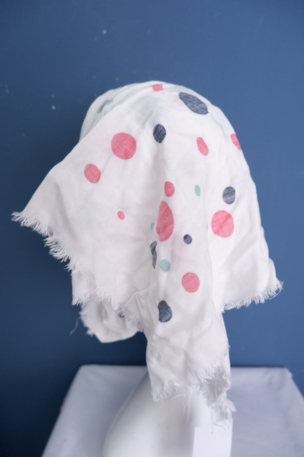 Косынка в горошек