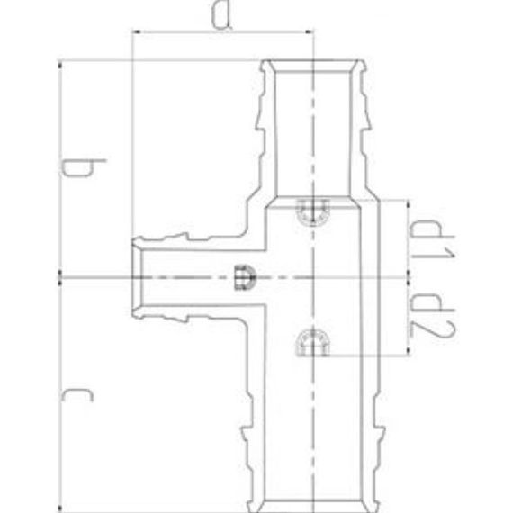 Тройник ONE PLUS переходной PPSU 32х20х32 (40/10) купить в Москве и Московской области по низкой цене с доставкой по России — (1) Тройник ONE PLUS переходной PPSU 32х20х32 (40/10) — (1)