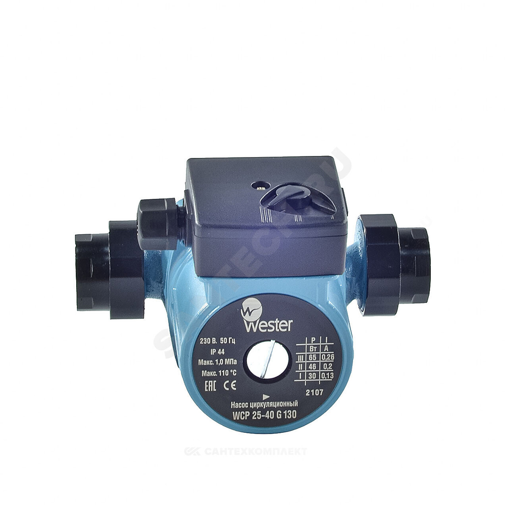 Насос циркуляционный с мокрым ротором WCP 32-60G PN10 230B/50Гц Wester 0-18-0040
