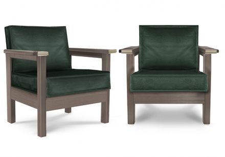 Кресло Techno ясень (Grey_bristol,Винилискожа Rust,Винилискожа (Rust) цвет № 204)