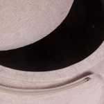 Пуф с кручением Bubble, шенилл puffy бежевый