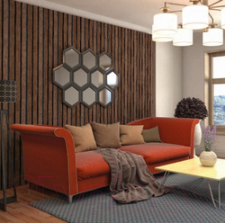 Панель вспененный полистирол ГРЕЙС 3D RAIL Вишня 120х2700 мм