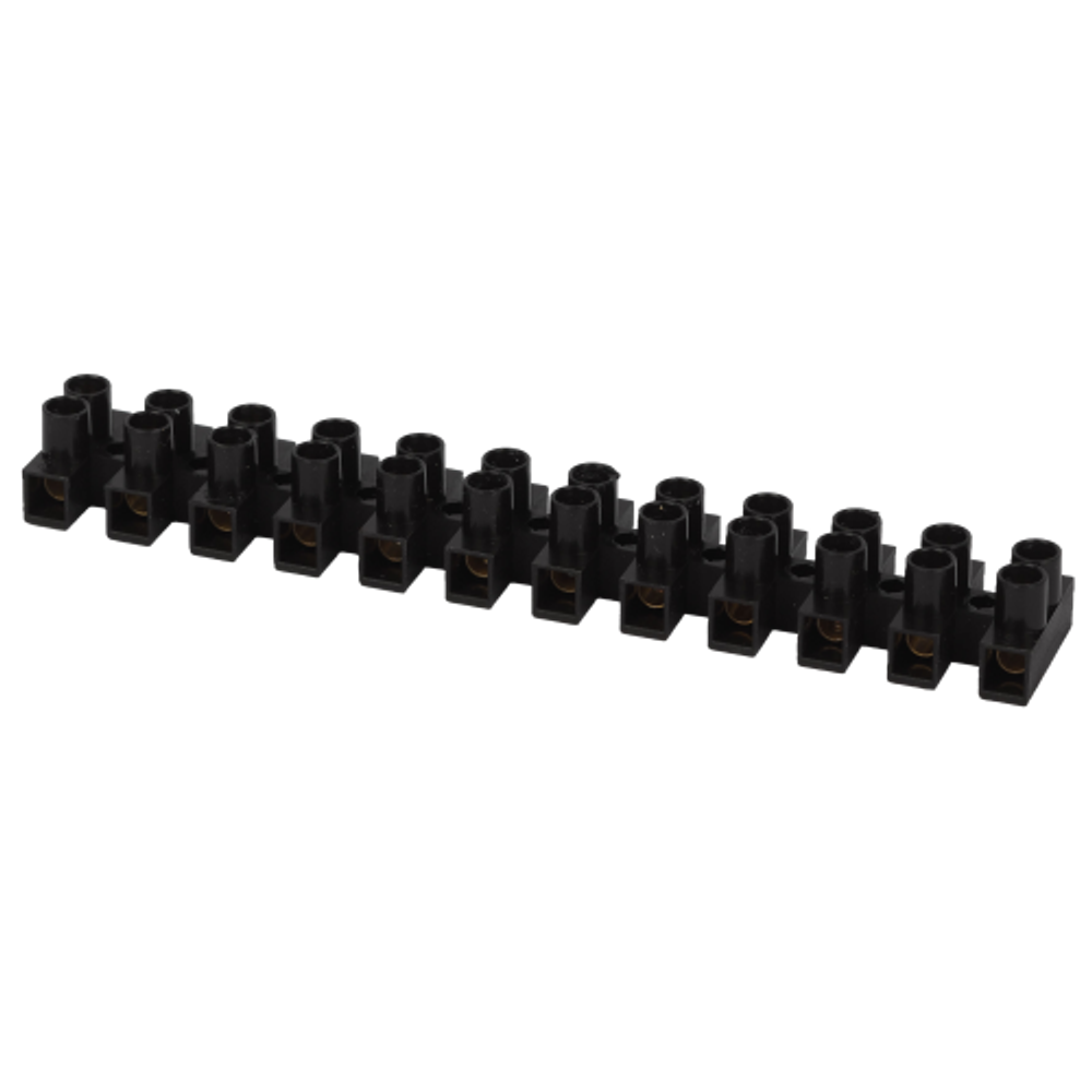 Зажим винтовой ЭРА NO-225-516 изолированный ЗВИ-нг 60А (4.0-25 мм2) 12 пар чёрный