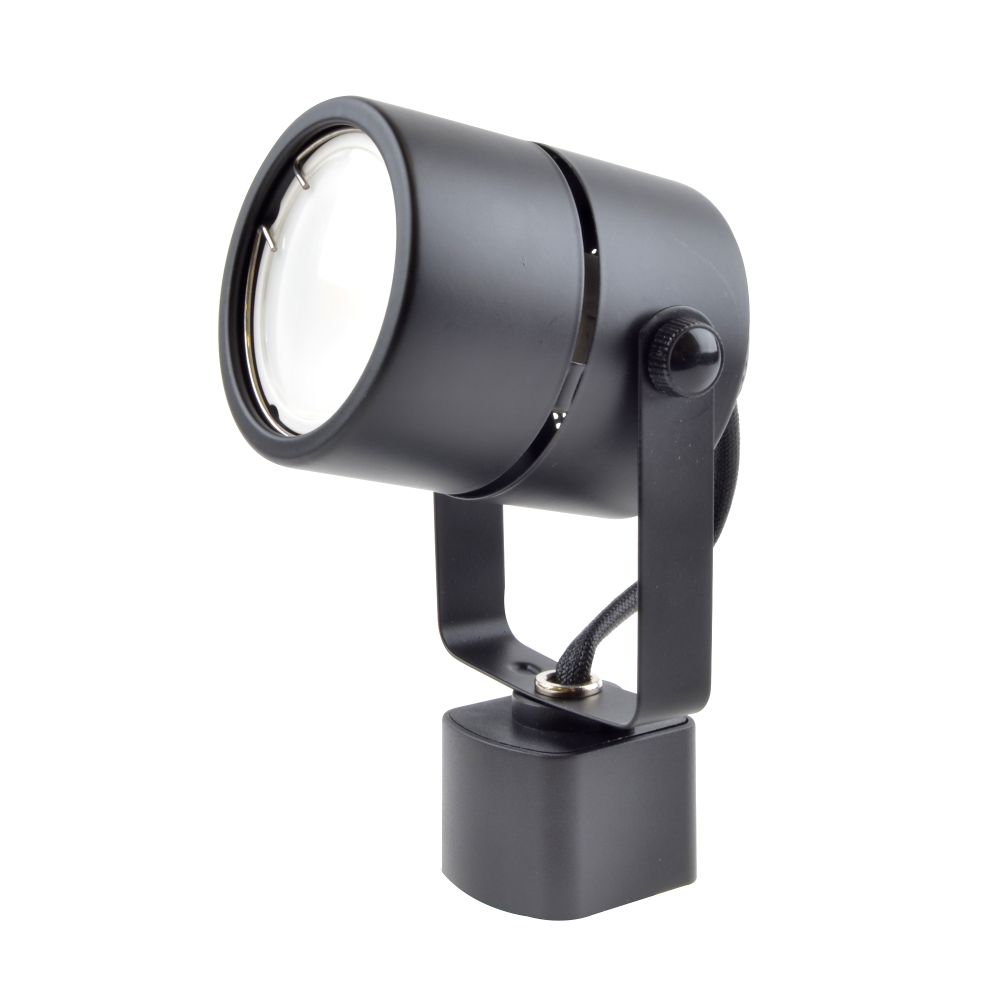 UBL-Q321 GU10-K BLACK SET41 Светильник-прожектор трековый. в составе набора из 4шт. на шинопроводе 1м. с коннектором. Под лампу GU10. Корпус черный. ТМ Volpe