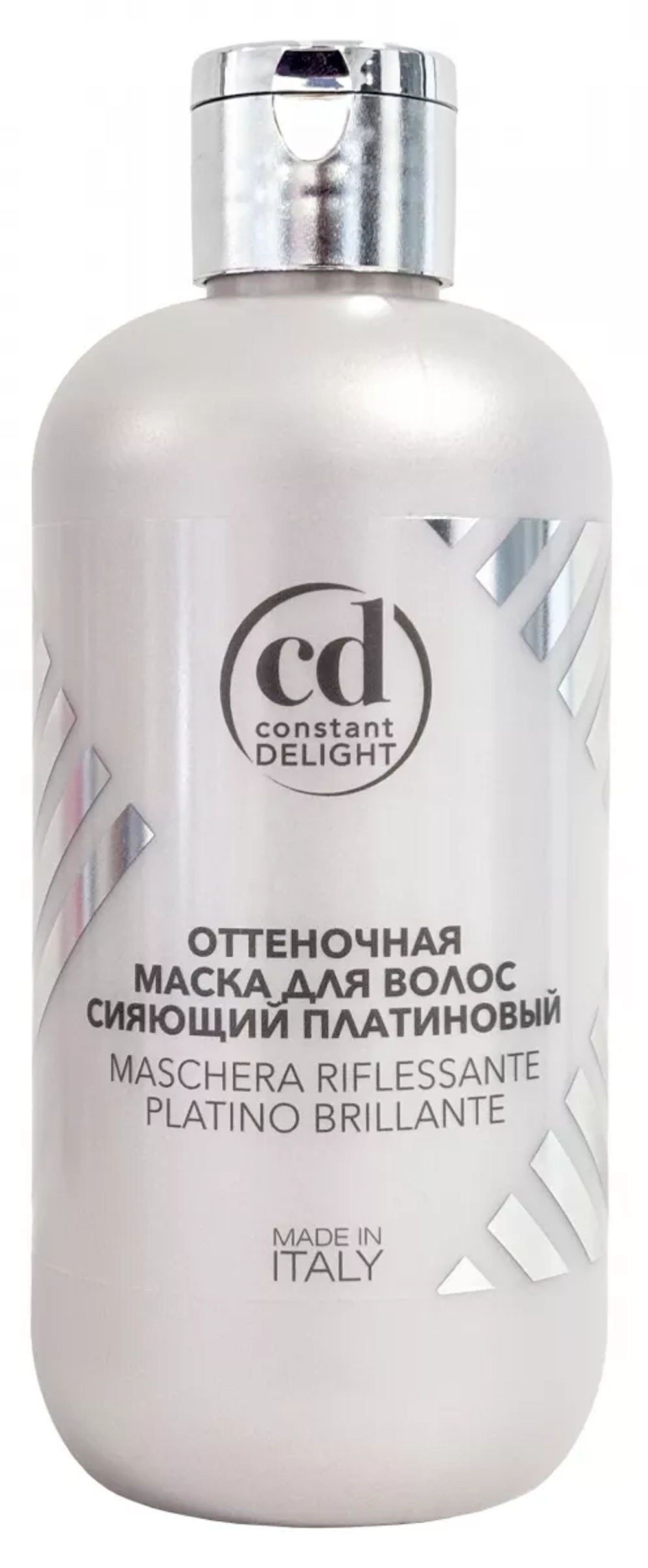 CONSTANT DELIGHT Оттеночная маска для волос Сияющий платиновый, 250 мл