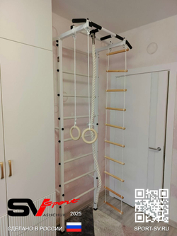 Монтаж шведской стенки Sv Sport в бетонные, кирпичные стены